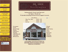 Tablet Screenshot of drshoeworthington.com